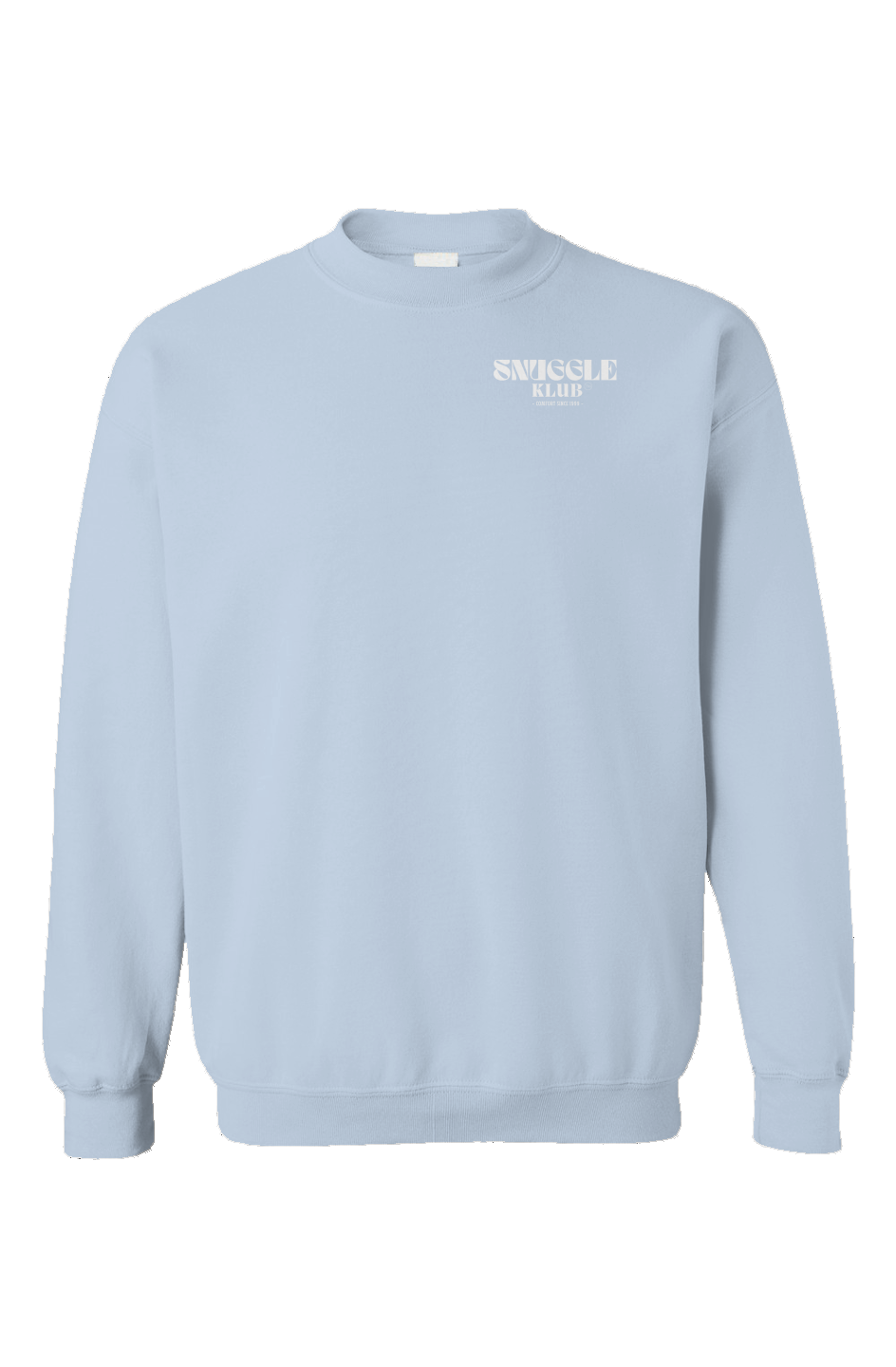 "Giraffe Chic" Unisex Crewneck - Light Blue