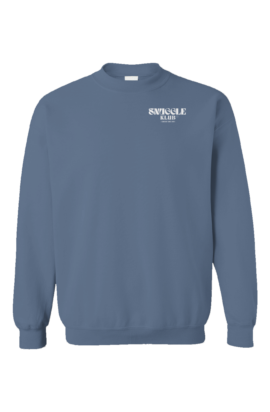 "Giraffe Chic" Unisex Crewneck - Indigo Blue