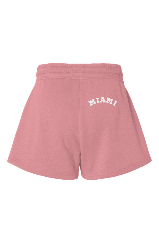 "Miami" Womens Cali Wave Wash Embroidered Short - 