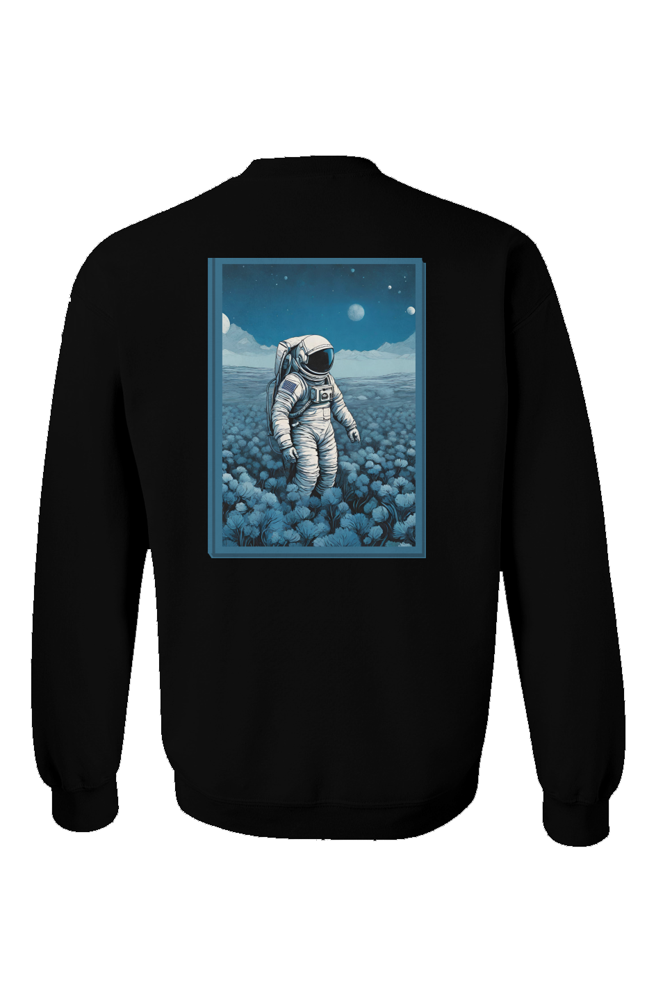 "Blue Galactic Explorer" Unisex Crewneck