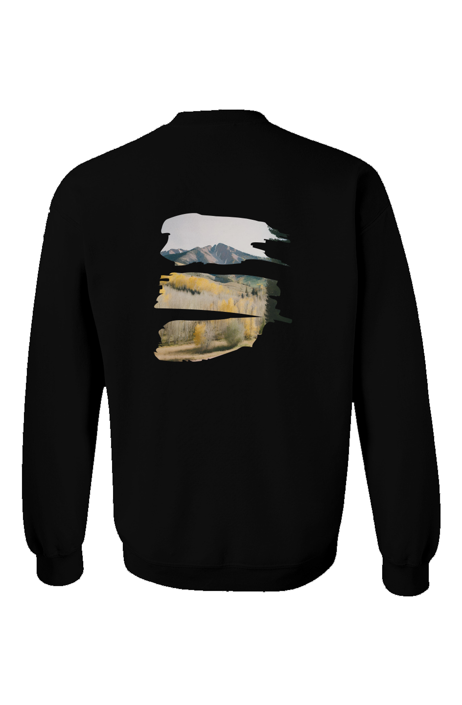 "Aspen Dreams" Unisex Crewneck - Black
