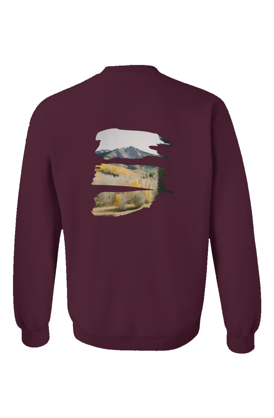"Aspen Dreams" Unisex Crewneck - Maroon