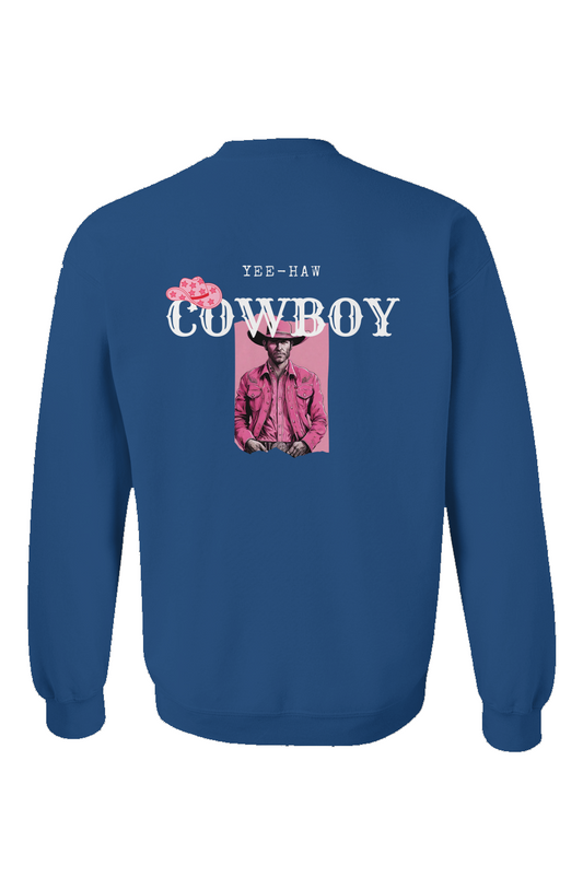 "Yee-Haw Cowboy" Unisex Hoodie - Royal Blue