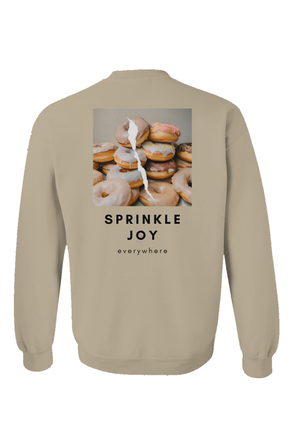 "Sprinkle Joy Everywhere" Unisex Crewneck - Sand
