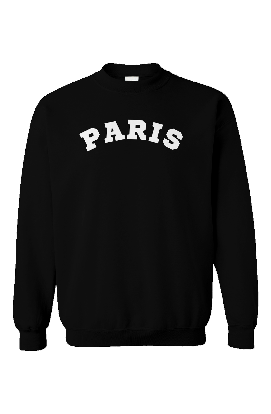 "Eiffel Tower Dreams" Unisex Crewneck - Black