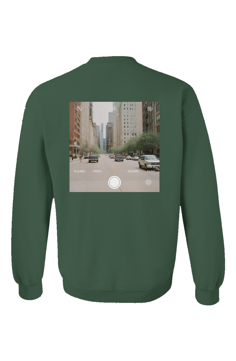 "Windy City Dreams" Unisex Crewneck - Forest