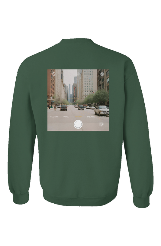 "Windy City Dreams" Unisex Crewneck - Forest