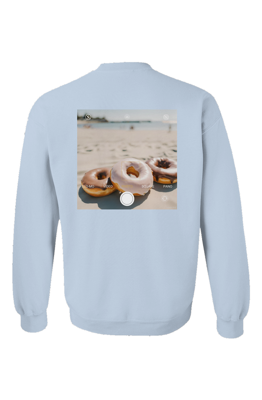 "Doughnut Dreams" Unisex Crewneck - Light Blue