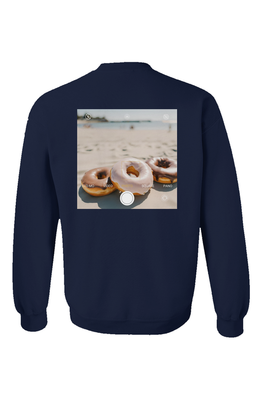 "Doughnut Dreams" Unisex Crewneck - Navy