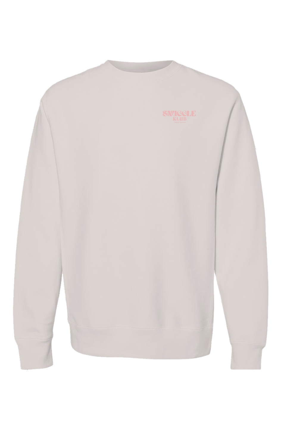 "Miami Cruise Comfort" Heavyweight Cross Grain Crewneck - Bone