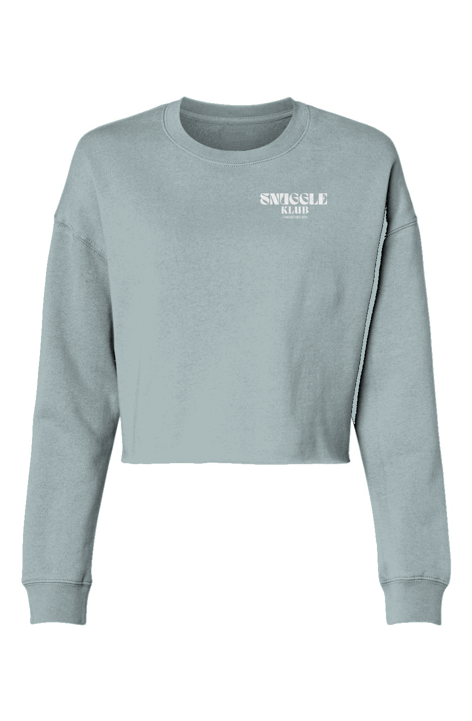 SK Classic Cropped Crew - Sage