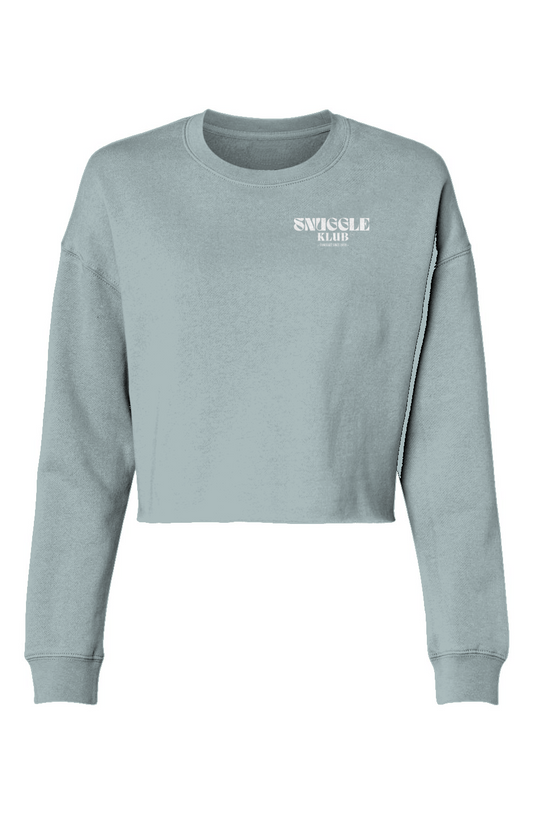 SK Classic Cropped Crew - Sage